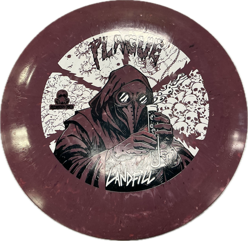 Vist Large View of Product Image Which is Used LANDFILL PLAGUE Disc Golf Driver None
