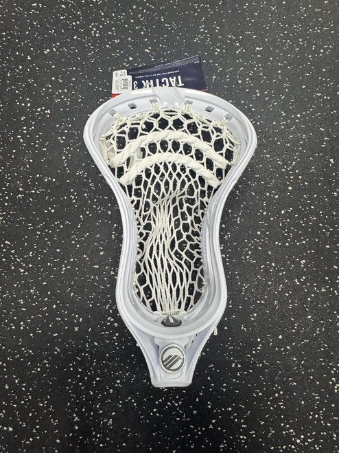 Vist Large View of Product Image Which is New Maverik TAKTIK Mens Lacrosse Head White