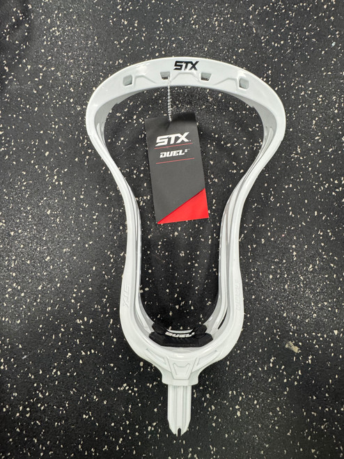 Vist Large View of Product Image Which is New STX DUEL II Mens Lacrosse Head White
