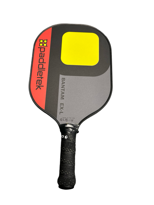 Vist Large View of Product Image Which is Used PADDLETEK BANTAM EX-L Pickleball Racquet Black