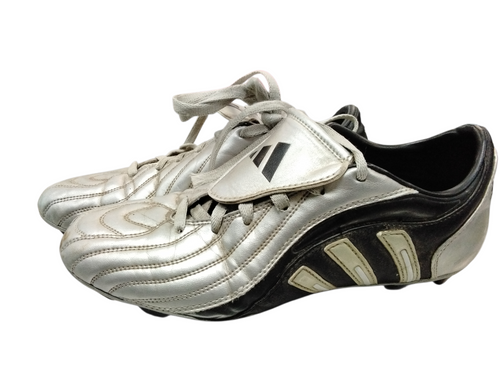 Vist Large View of Product Image Which is Used Adidas Soccer Cleats Grey Senior 9