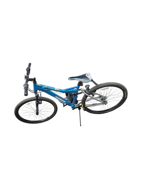 Vist Large View of Product Image Which is Used Mongoose LEDGE 2.1 Mountain Bike Womens Carolina Blue 38-42cm - 15-16" - SM Frame