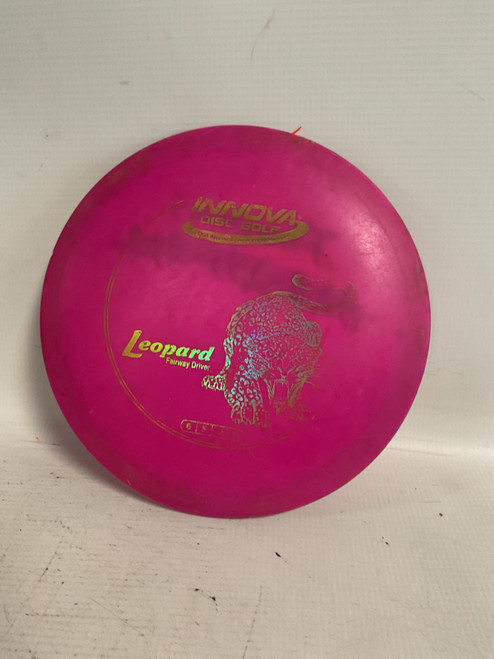 Vist Large View of Product Image Which is Used Innova LEOPARD Disc Golf Mid Range Pink
