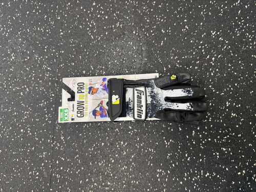 Vist Large View of Product Image Which is New Franklin Grow Batting Gloves Black XXS