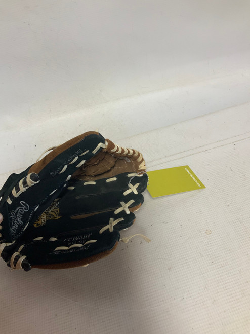 Vist Large View of Product Image Which is Used Rawlings PP105DP BB/SB Glove RH Throw Brown 10 1/2"