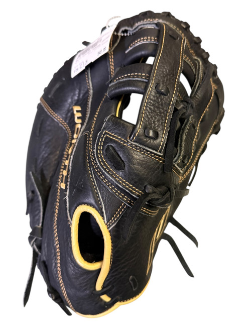 Vist Large View of Product Image Which is Used Worth CENTURY SERIES BB/SB Glove RH Throw Black 12 1/2"