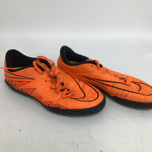 Vist Large View of Product Image Which is Used Nike HYPERVENOM PHELON II IC SR 6 INDOOR CLEA Soccer Turf Shoes Orange Senior 6