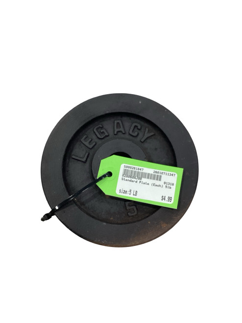 Vist Large View of Product Image Which is Used Standard Plate (Each) 5 lb