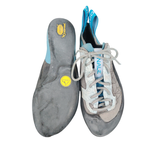 Vist Large View of Product Image Which is Used La Sportiva Climbing Shoes Senior 5.5