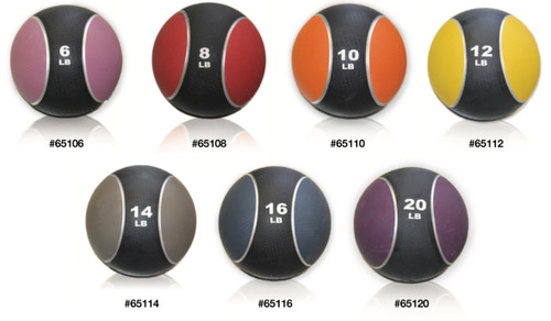 Vist Large View of Product Image Which is New MEDICINE BALL 6LB PINK