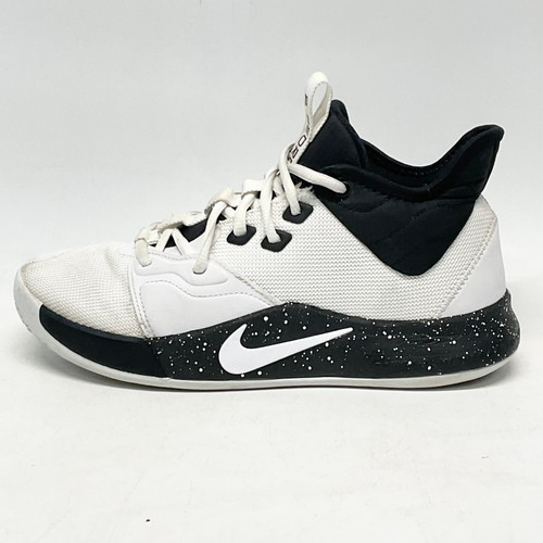 Vist Large View of Product Image Which is Used Nike PG 3 TB Basketball Shoes M White Senior 7.5