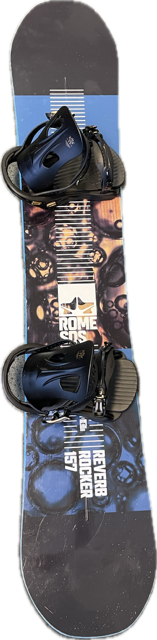 Vist Large View of Product Image Which is Used Rome SDS Mens Board/Bindings Black 157 cm
