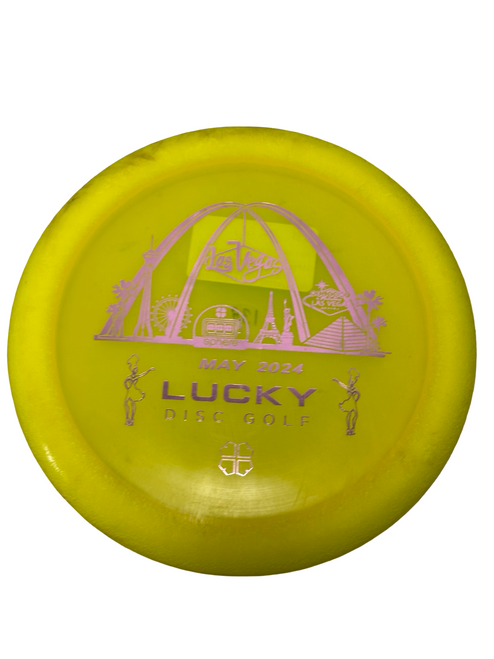 Vist Large View of Product Image Which is Used Innova Champion Wraith LAS VEGAS LUCKY May 2024 Golf Disc Driver Yellow 138g