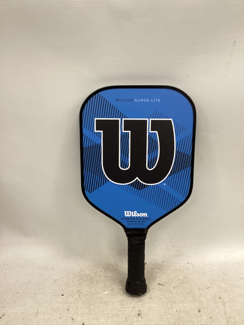 Vist Large View of Product Image Which is Used Wilson SURGE LITE Pickleball Racquet Royal Blue