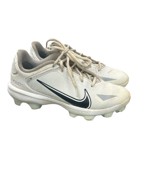 Vist Large View of Product Image Which is Used Nike TROUT BB/SB Cleats White Senior 6.5