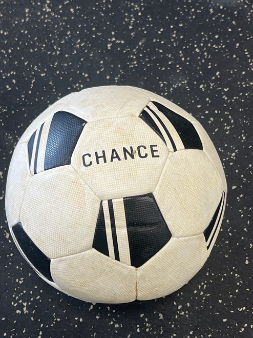 Vist Large View of Product Image Which is Used CHANCE All Size Soccer Ball White 4