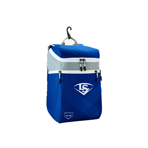Vist Large View of Product Image Which is New Louisville Slugger Powerized Stick Pack Baseball and Softball Backpack- Royal Blue
