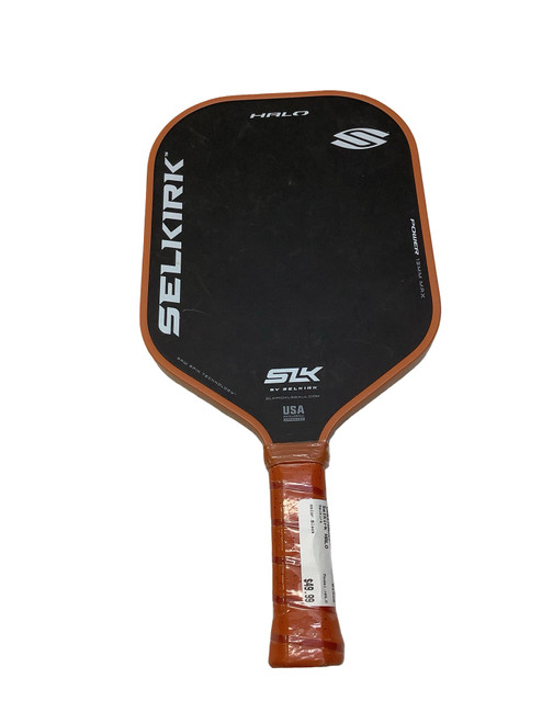 Vist Large View of Product Image Which is Used Selkirk HALO Pickleball Racquet Black