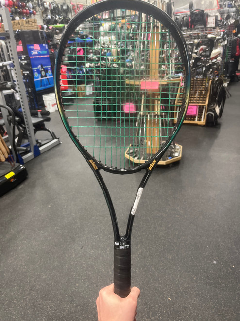 Vist Large View of Product Image Which is Used Prince SYNERGY LITE Adult Tennis Racquet Black Unknown