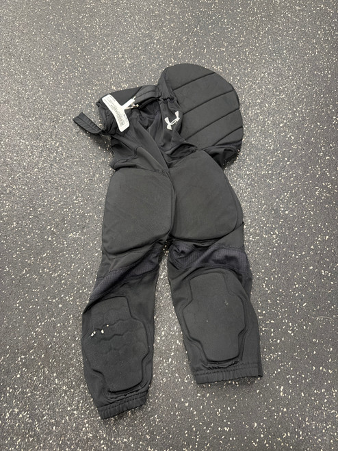 Vist Large View of Product Image Which is Used Under Armour INTEGRATED Youth FB Integrated Pants Black MD