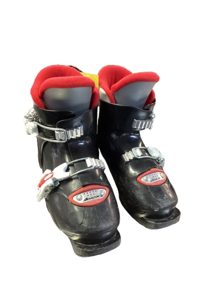 Vist Large View of Product Image Which is Used Nordica GP T2 Boys DH Ski Boot Black 185 MP - Y12