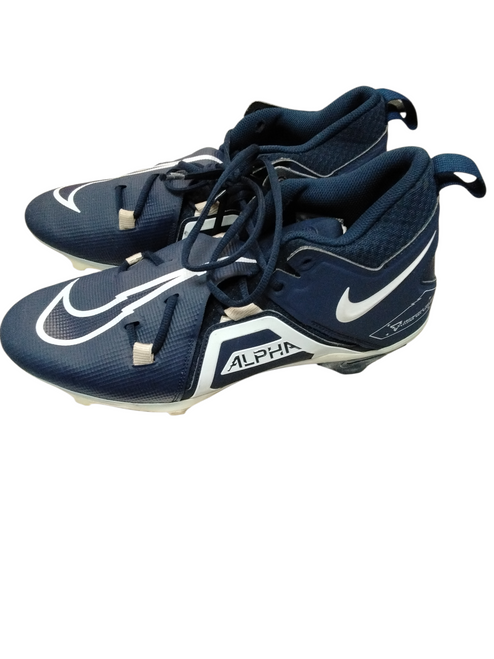 Vist Large View of Product Image Which is Used Nike Adult FB Cleats Navy Blue Senior 13