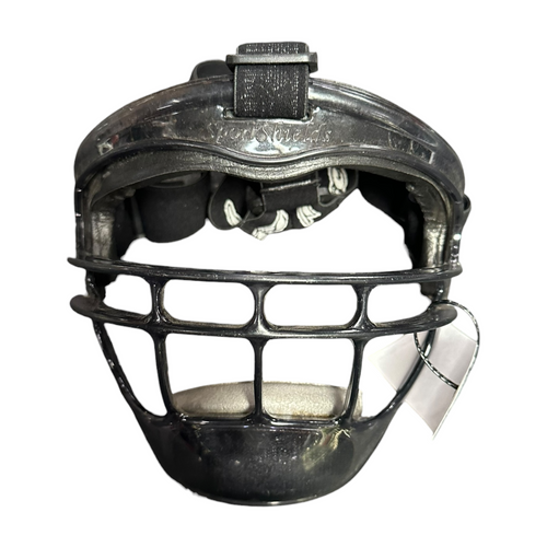 Vist Large View of Product Image Which is Used SPORT SHIELDS BB/SB Fielders Mask Black One Size