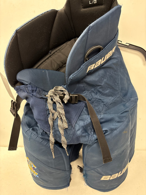 Vist Large View of Product Image Which is Used Bauer NEXUS WMHA Junior Pant Navy Blue LG