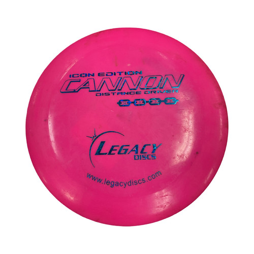 Vist Large View of Product Image Which is Legacy, ICON EDITION CANNON, Disc Golf, Driver, Pink, 170g