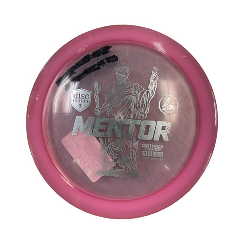 Vist Large View of Product Image Which is Discmania, MENTOR, Disc Golf, Driver, Pink, 172g