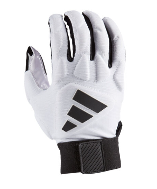 Vist Large View of Product Image Which is Used Adidas SCORCH DESTROY LINEMAN FB Gloves White MD