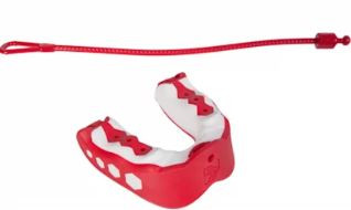 Vist Large View of Product Image Which is Shock Doctor Mouth Guard Red