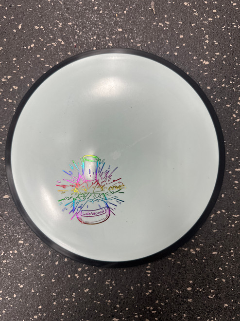 Vist Large View of Product Image Which is Used MVP FISSION VOLT Disc Golf Driver Grey