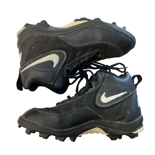 Vist Large View of Product Image Which is Used Nike BASEBALL CLEATS BB/SB Cleats Black Junior 04.5