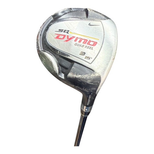Vist Large View of Product Image Which is Used Nike SQ DYMO QUAD HEEL Mens Fairway Wood RH 3 Wood