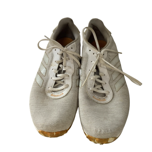 Vist Large View of Product Image Which is Used Adidas S2G SPIKELESS Mens Golf Shoes White Senior 13