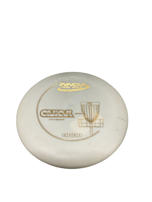 Vist Large View of Product Image Which is Used Innova AVIAR PUTTER Disc Golf Putter Tan