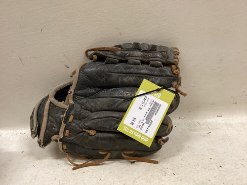 Vist Large View of Product Image Which is Used Mizuno BLK BB/SB Glove LH Throw Black 11 1/2"