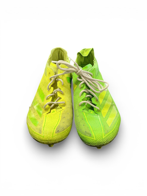 Vist Large View of Product Image Which is Used Adidas Adult FB Cleats Green Senior 8