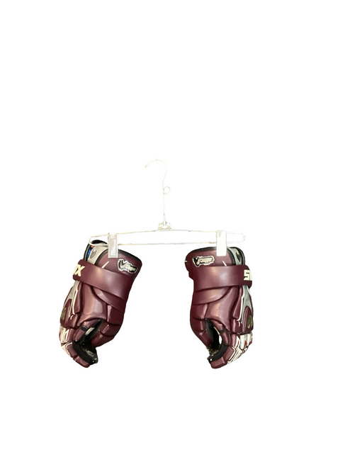 Vist Large View of Product Image Which is Used STX CHOPPER Lacrosse Gloves Mens Maroon MD