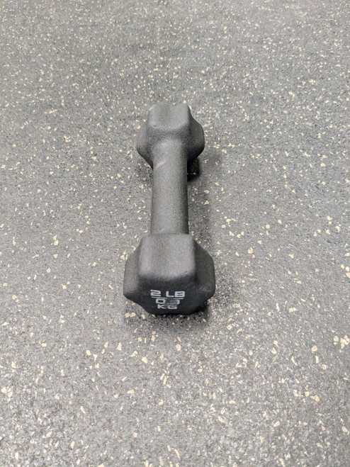 Vist Large View of Product Image Which is Used Hex Dumbbell (Each) 2 lb