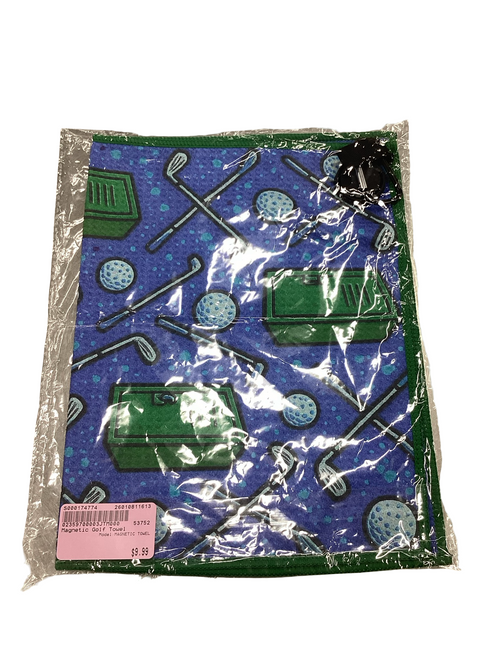 Vist Large View of Product Image Which is Used MAGNETIC TOWEL Golf Accessory