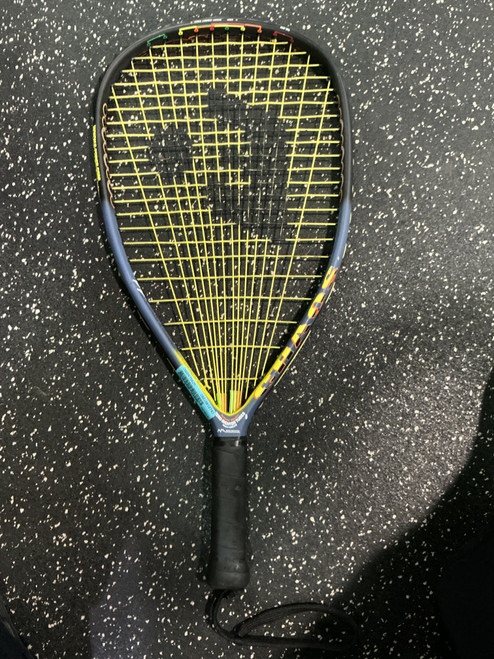 Vist Large View of Product Image Which is Used CHAOS E-FORCE Adult Racquetball Racquet Black Unknown