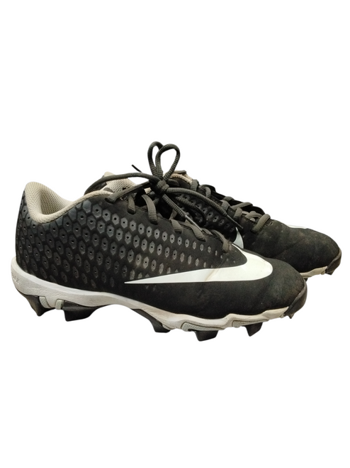 Vist Large View of Product Image Which is Used Nike VAPOR BB/SB Cleats Black Junior 04.5