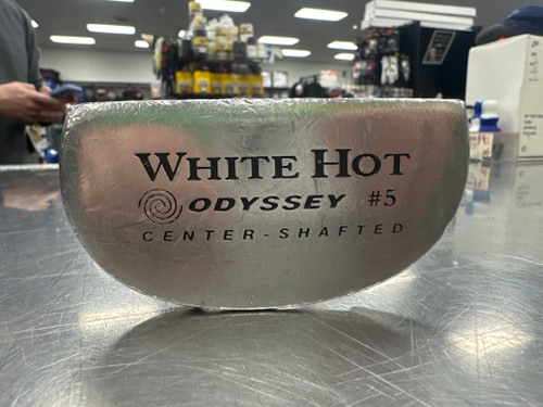 Vist Large View of Product Image Which is Used Odyssey WHITE HOT 5 CENTER SHAFTED Mens Putter RH