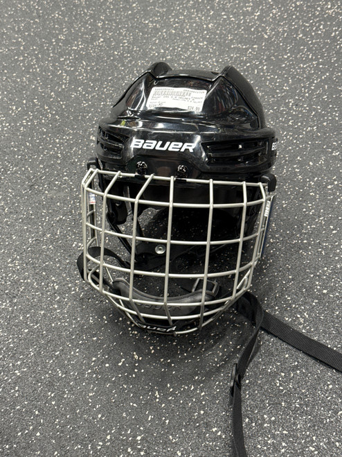 Vist Large View of Product Image Which is Used Bauer IMS 5.0 HELMET Helmet Cage Combo Black MD