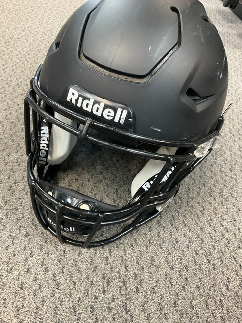Vist Large View of Product Image Which is Used Riddell ADULT LARGE SPEED FLEX FB Helmet Black LG