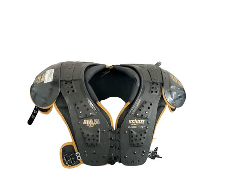 Vist Large View of Product Image Which is Used Schutt 17-18 SHOULDERS XL FB Shoulder Pads Black XL