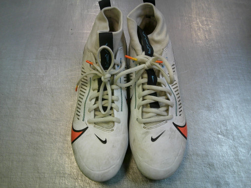 Vist Large View of Product Image Which is Used Nike Adult FB Cleats White Senior 9