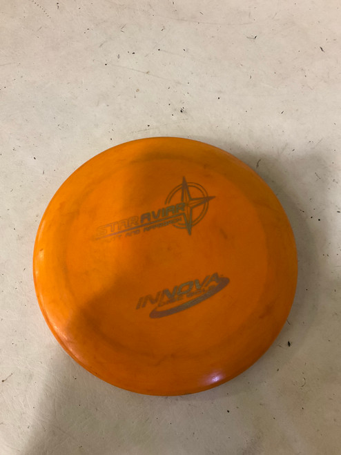 Vist Large View of Product Image Which is Used Innova STAR AVIAR Disc Golf Putter Orange